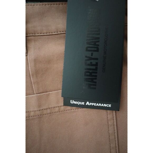 Harley-Davidson 96003-23VM Men's Sz 40x34 Tan Unique Appearance Woven Work Pants - Picture 4 of 13